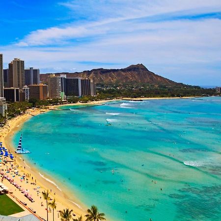 1414- Heart Of Waikiki With Kitchen - Free Parking - City View Villa Honolulu Esterno foto